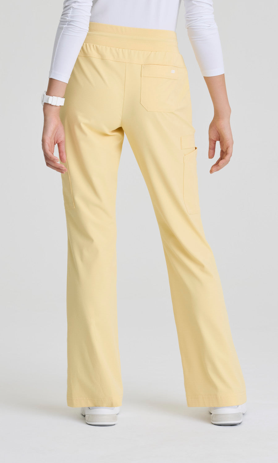 Skechers™ Ripstop SKP712 Women's Explore Pant in Soft Citrine by Barco Model Image Back