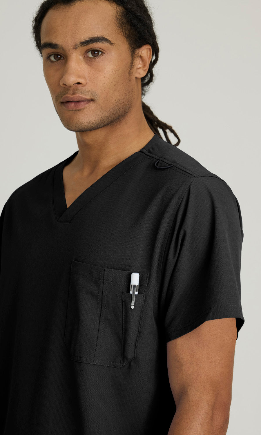 Skechers SK0112 Structure Scrub Top Black