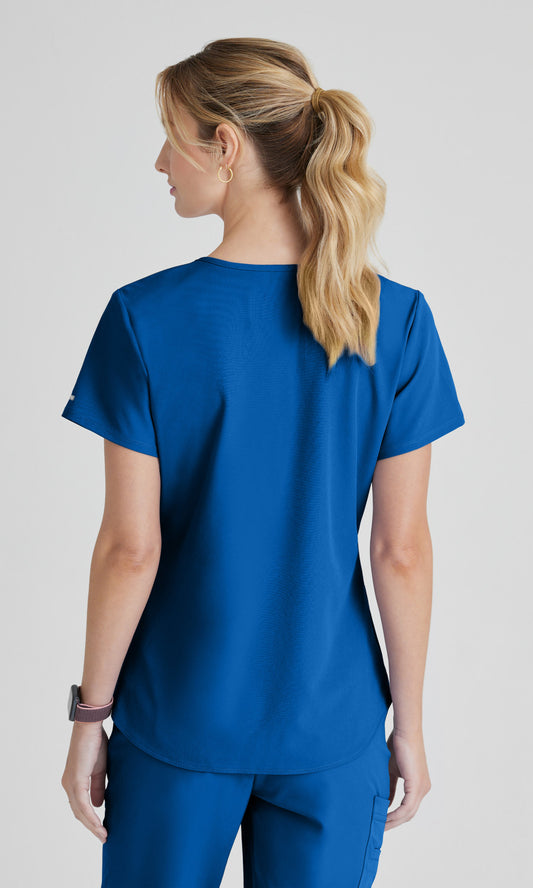 Skechers SK101 Breeze Scrub Top New Royal