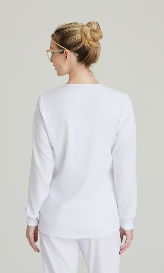 Skechers SK401 Stability Scrub Jacket White