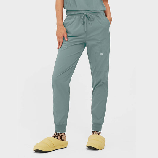 Quantum 2008 Harper 6 Pocket Cargo Jogger Pants Camp Green