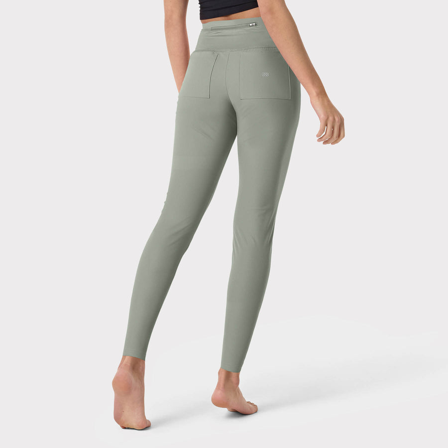 Kinetic 2076 Super Nova Scrub Leggings Camp Green