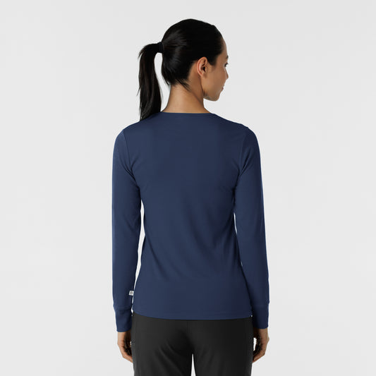 Layers 2189 Women's Essential Layer Long Sleeve Navy