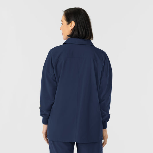 NURTUR 8180 Women’s Scrub Shirt Jacket Navy