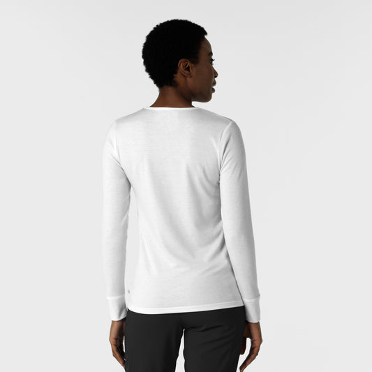 Layers 2190 Women's 3-Pack Essential Layer Long Sleeve White