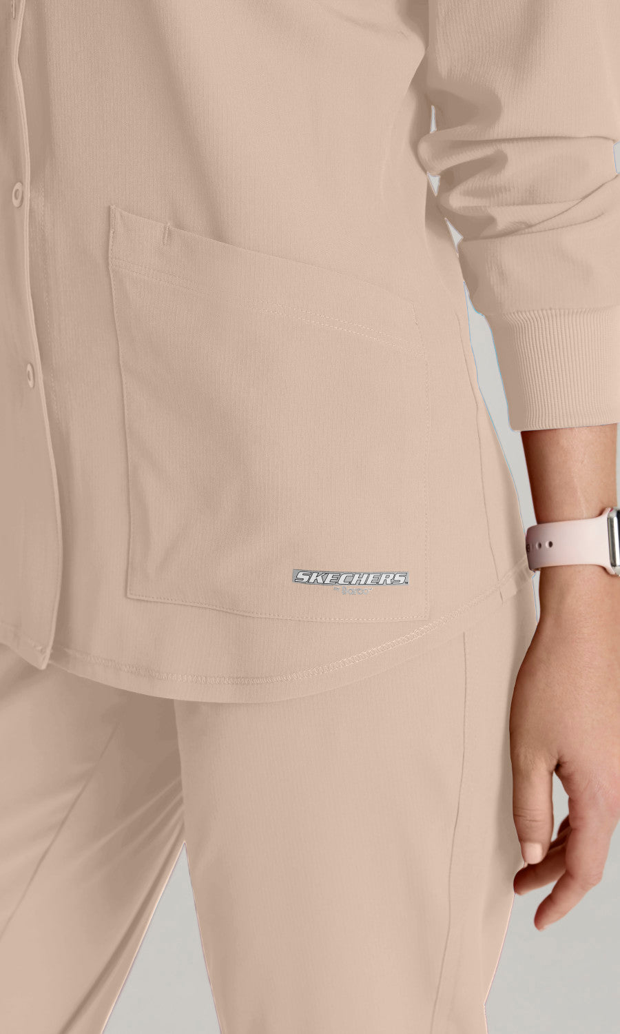 Skechers SK401 Stability Scrub Jacket New Khaki