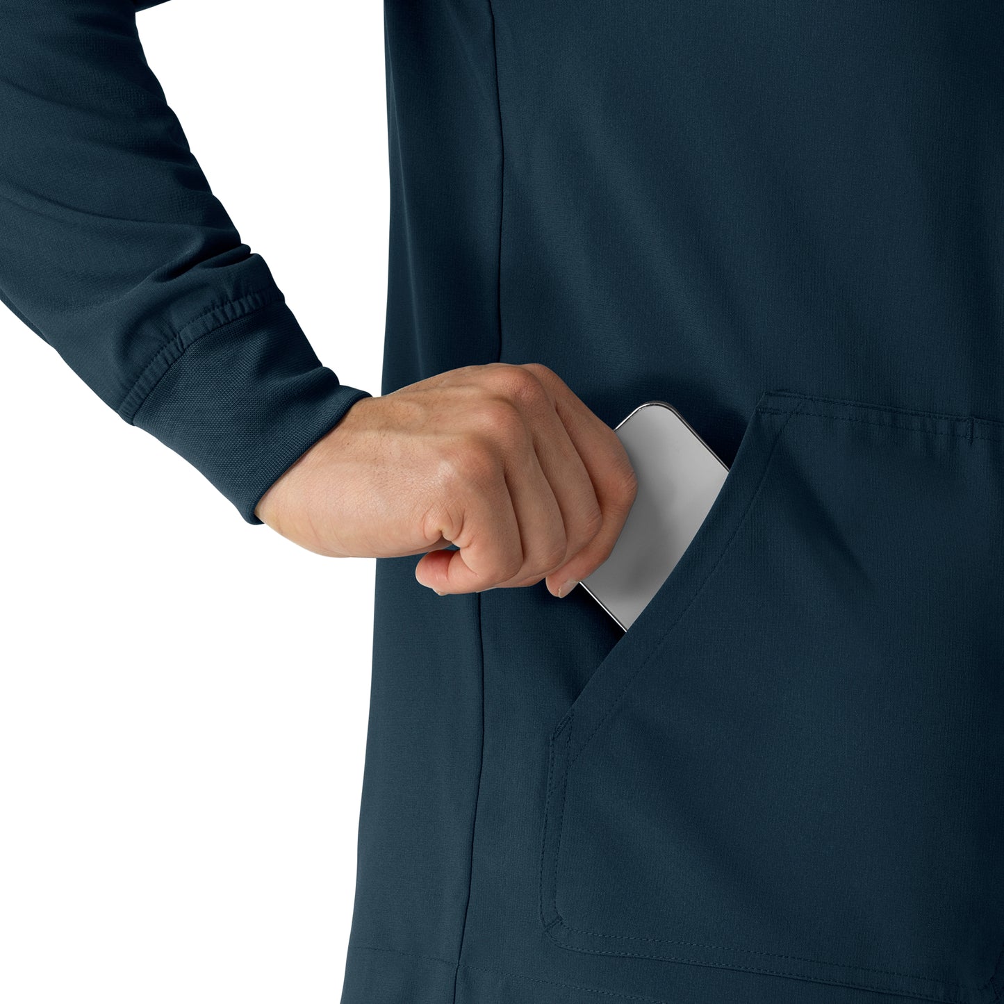 Force Cross-Flex C86310 Men's Lightweight Scrub Jacket Navy