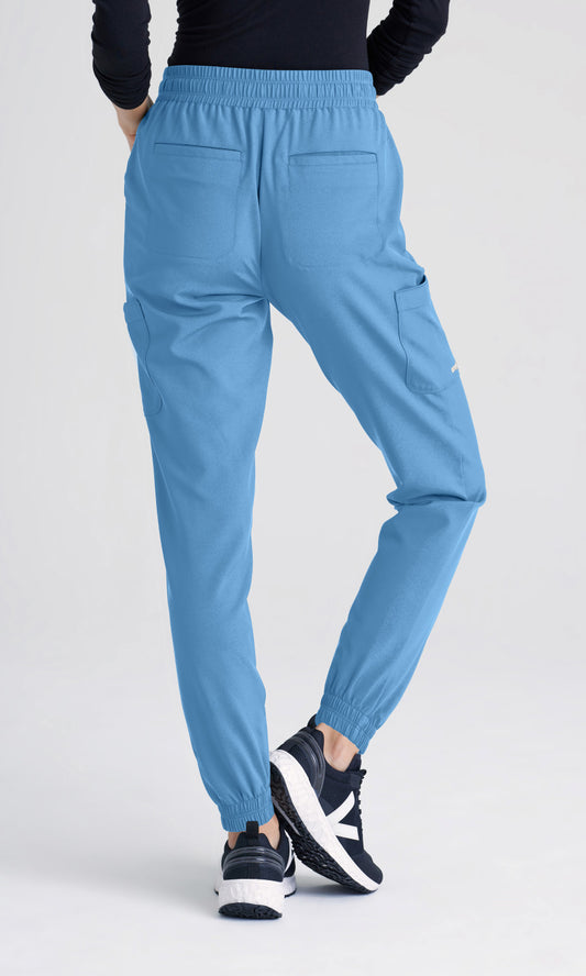 Grey's Anatomy Evolve GSSP625 Terra Scrub Joggers Ciel Blue