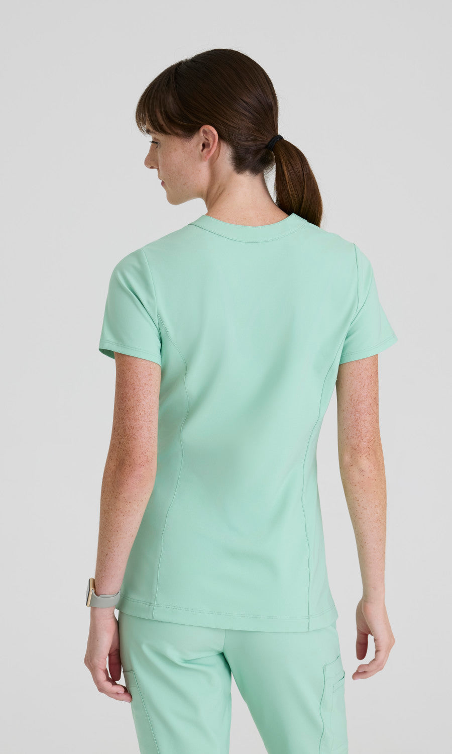 Grey's Anatomy Evolve GSST298 Sky Top Soft Melon - back