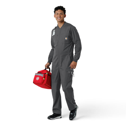 Rugged Flex C22418 Men's Ripstop Coverall Pewter