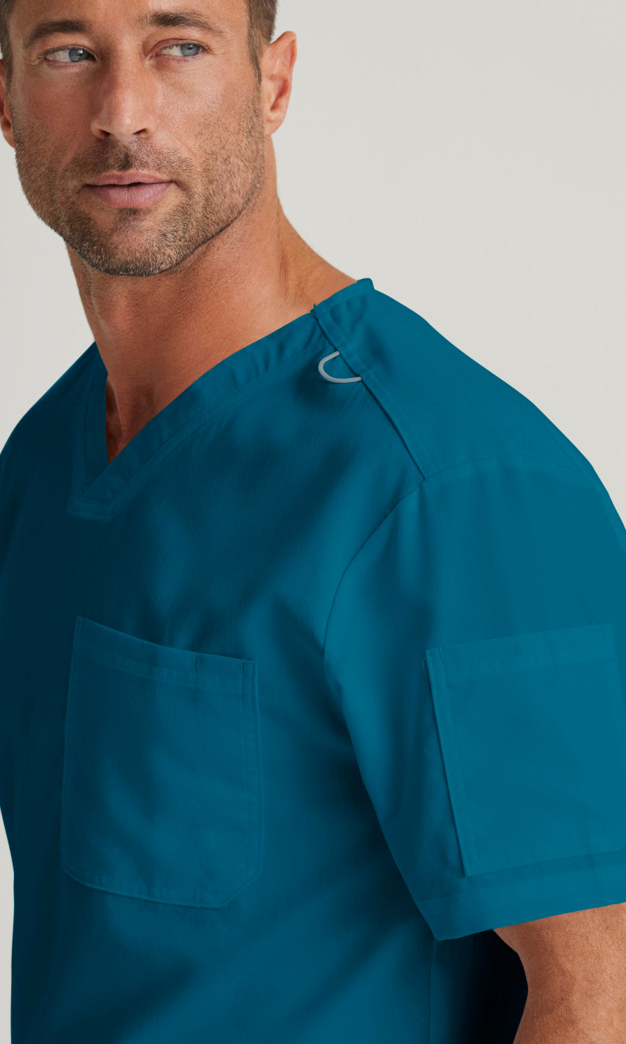 Grey's Anatomy GRT091 Evan Scrub Top Bahama