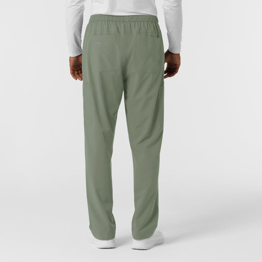 NURTUR 5380 Men's Straight Leg Cargo Scrub Pants Sage