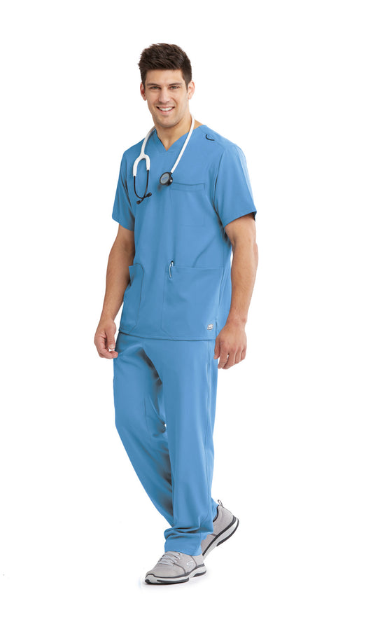 Skechers SKT020 Aspire Scrub Top Ciel Blue