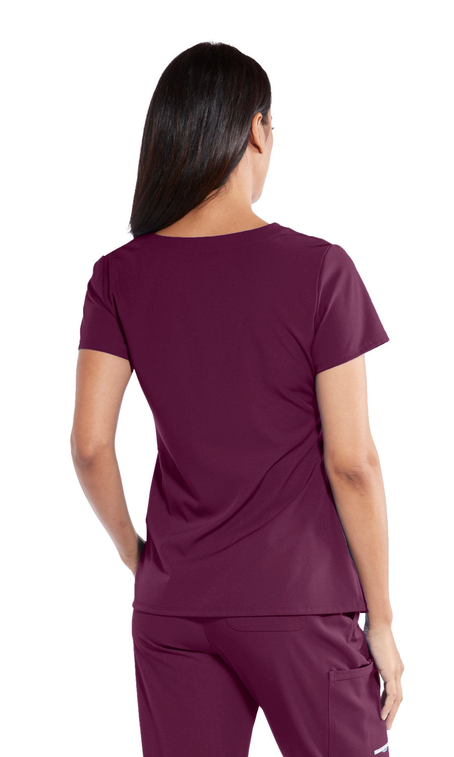 Skechers Vitality SKT064 Charge Scrub Top Wine