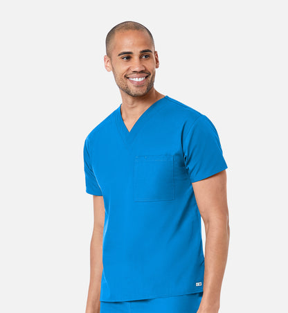 Core 1006 Unisex V-Neck Top Malibu Blue