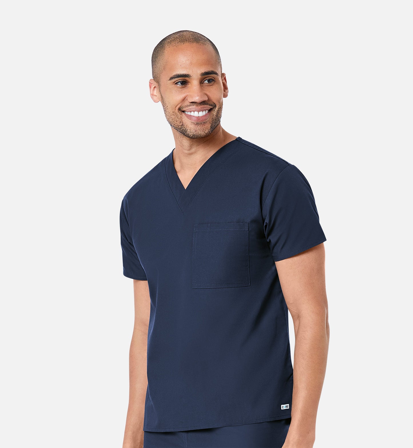 Core 1006 Unisex V-Neck Top Navy