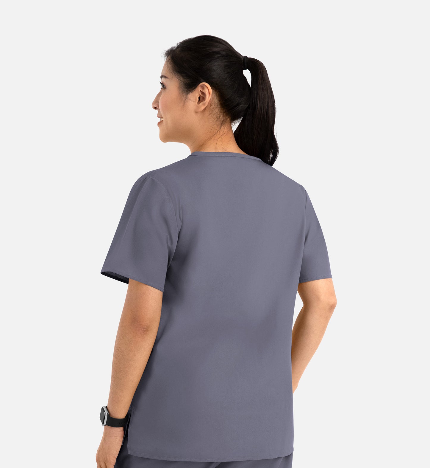 Core 1006 Unisex V-Neck Top Pewter