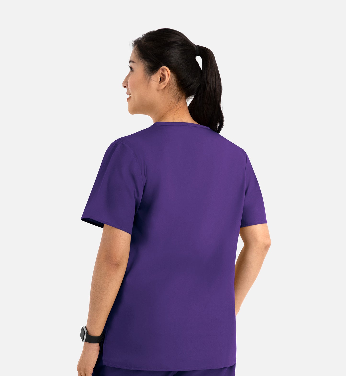 Core 1006 Unisex V-Neck Top Purple