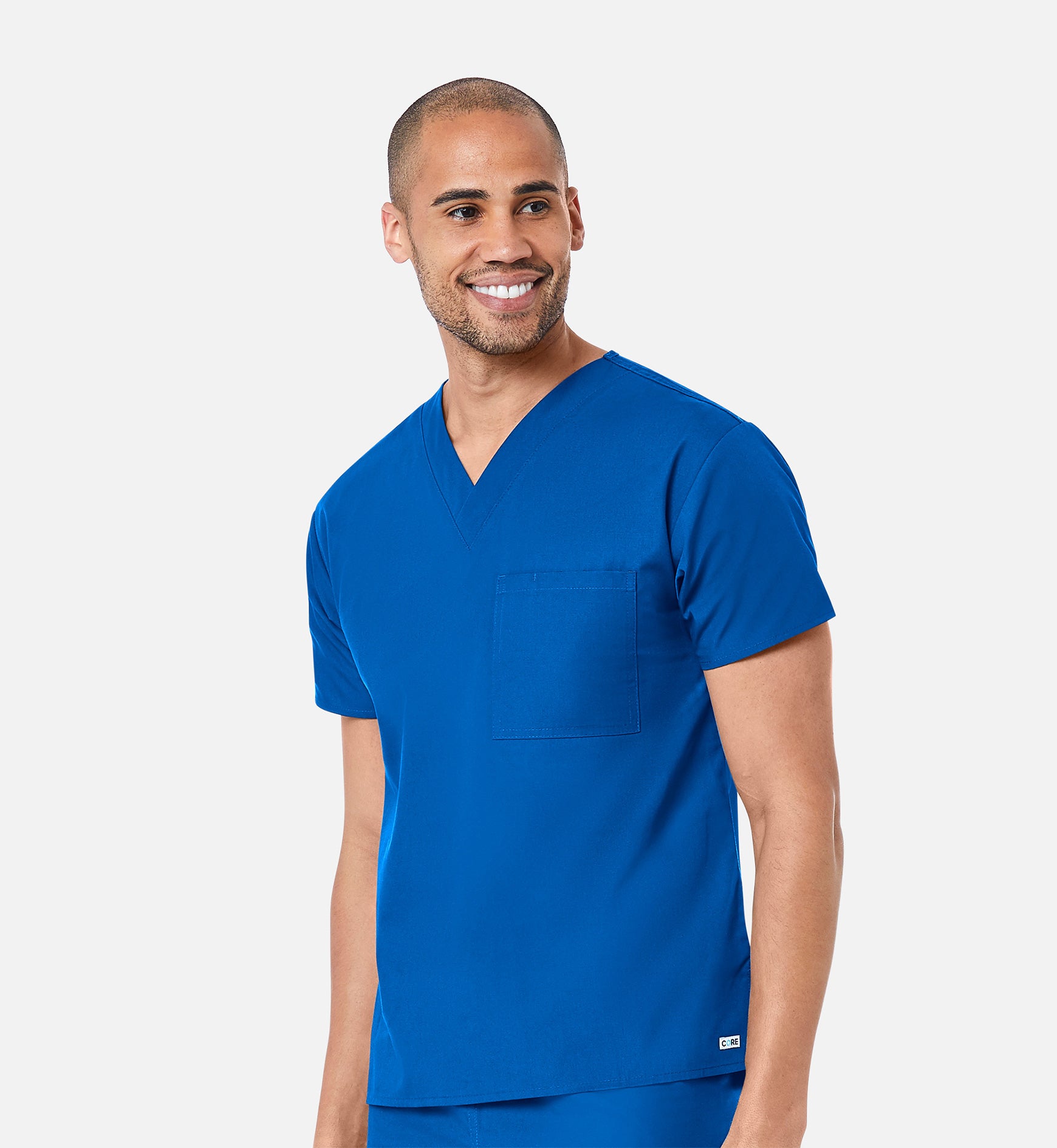 Core 1006 Unisex V-Neck Top Royal Blue