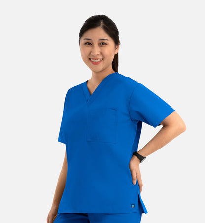 Core 1006 Unisex V-Neck Top Royal Blue