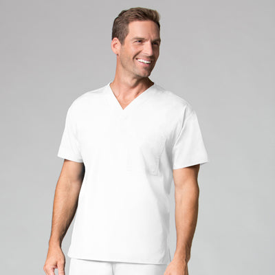 Core 1006 Unisex V-Neck Top White