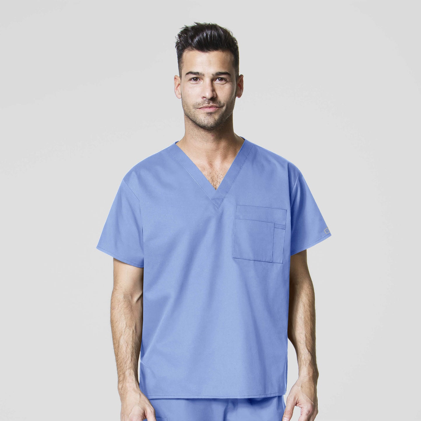 WonderWORK 100 Unisex V-Neck Scrub Top