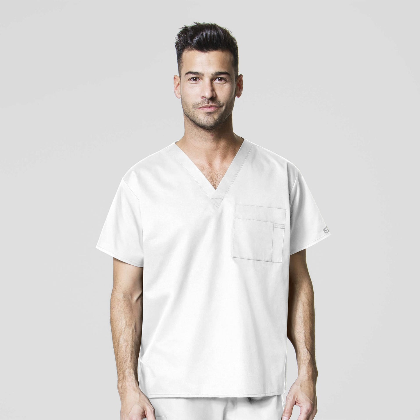 WonderWORK 100 Unisex V-Neck Scrub Top