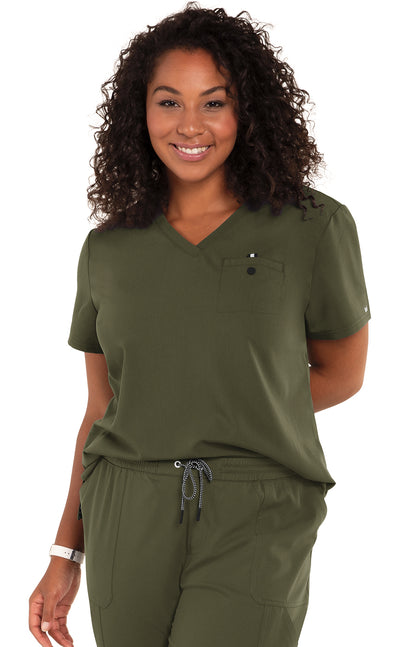 Next Gen 1010 Ready to Work Top Olive Green