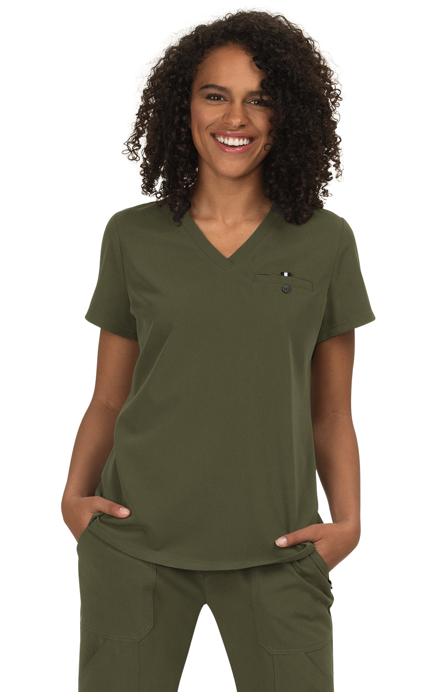 Next Gen 1010 Ready to Work Top Olive Green