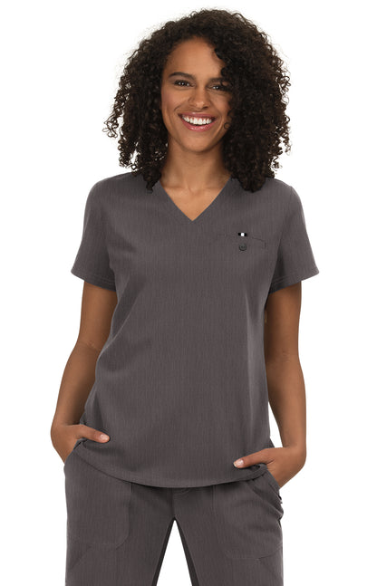 Next Gen 1010 Ready to Work Top Heather Grey