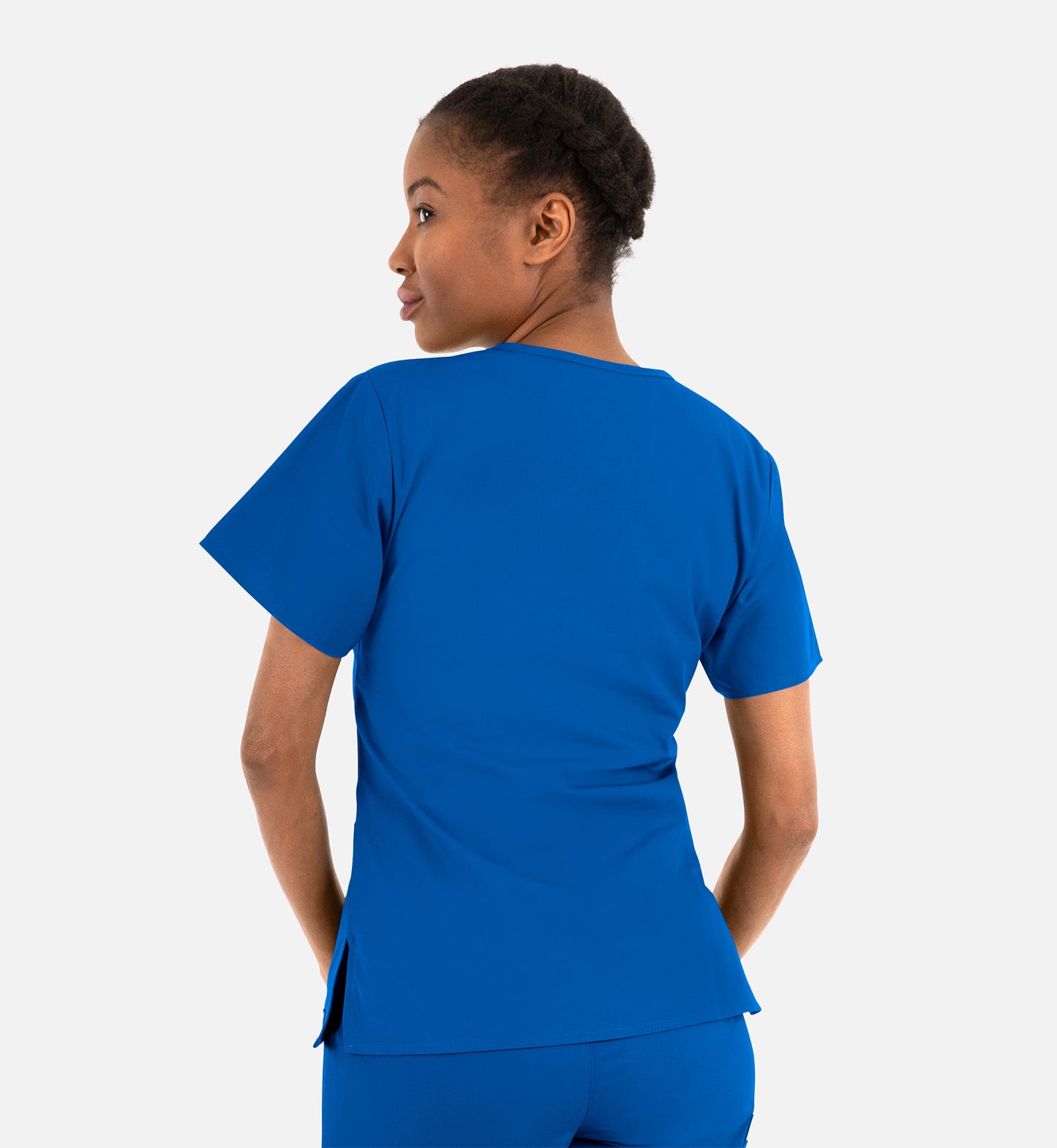 Core 1016 Women’s Classic V-Neck Top Royal Blue