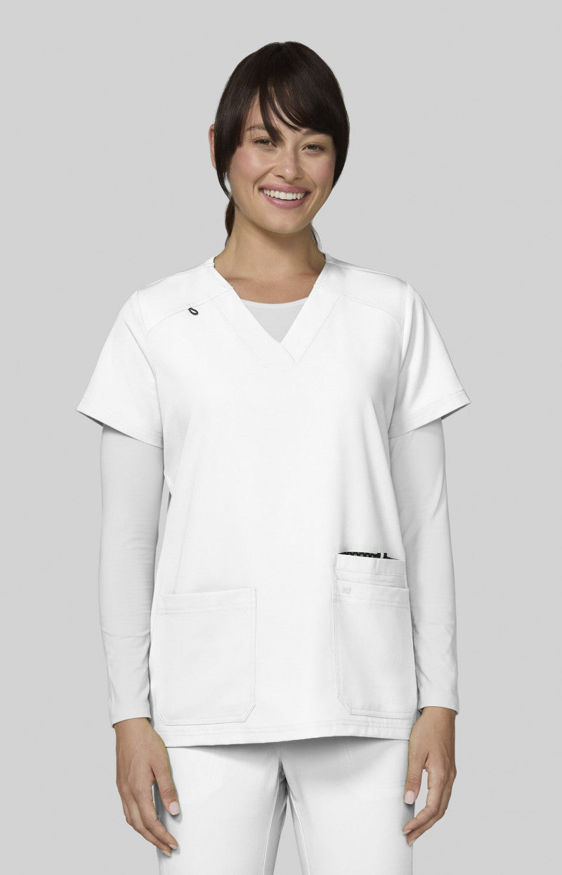 Next Gen 1019 Hustle and Heart Top White