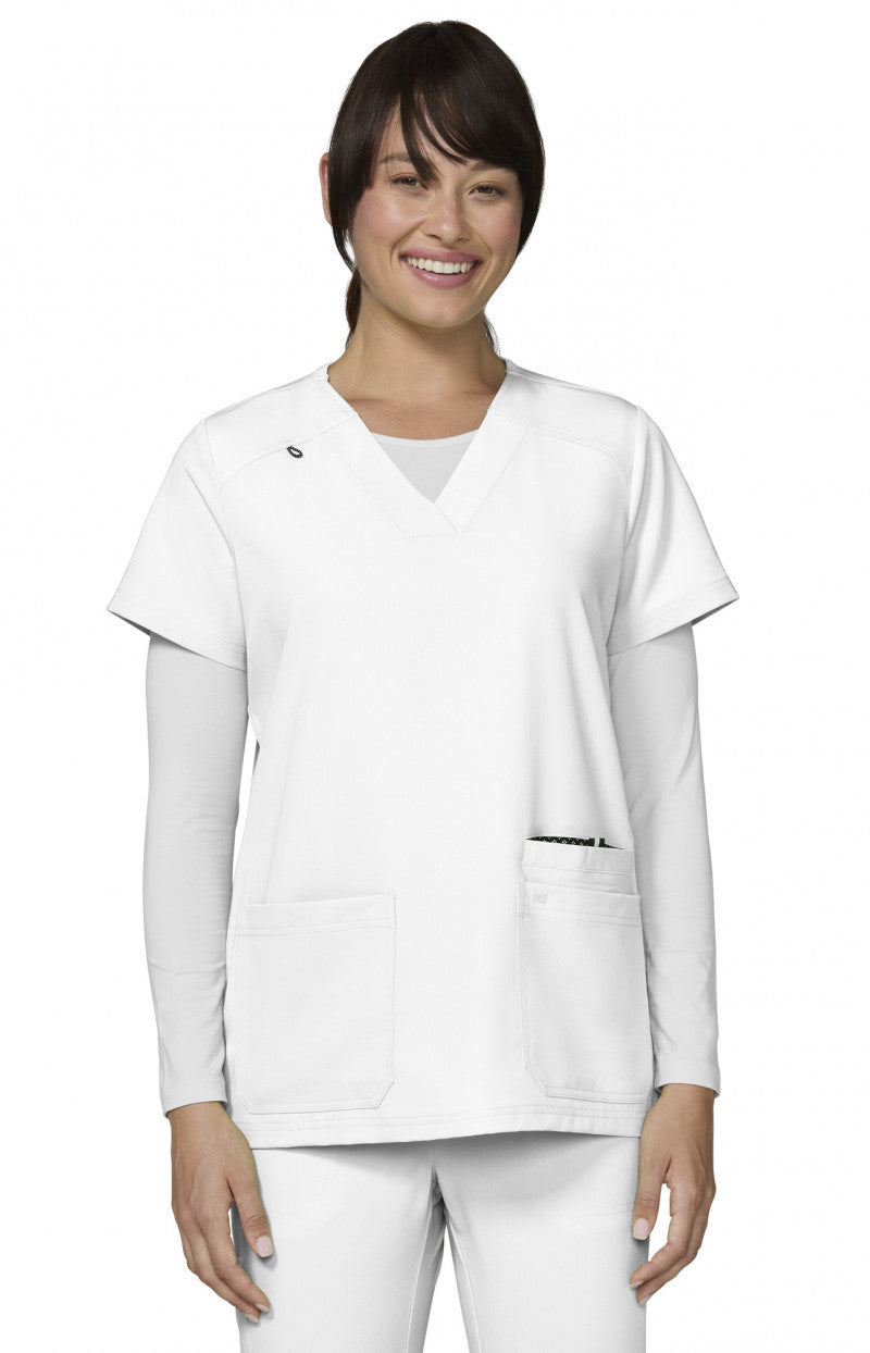 Next Gen 1019 Hustle and Heart Top White