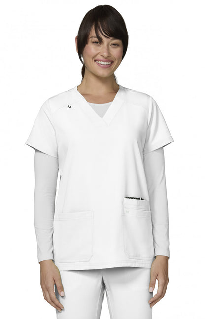 Next Gen 1019 Hustle and Heart Top White