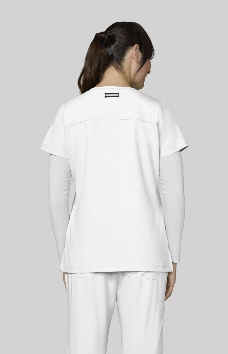 Next Gen 1019 Hustle and Heart Top White