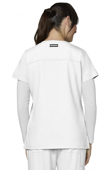 Next Gen 1019 Hustle and Heart Top White