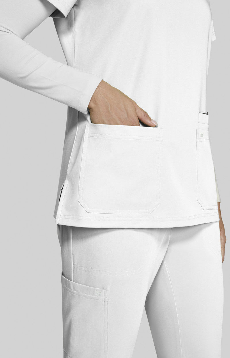 Next Gen 1019 Hustle and Heart Top White