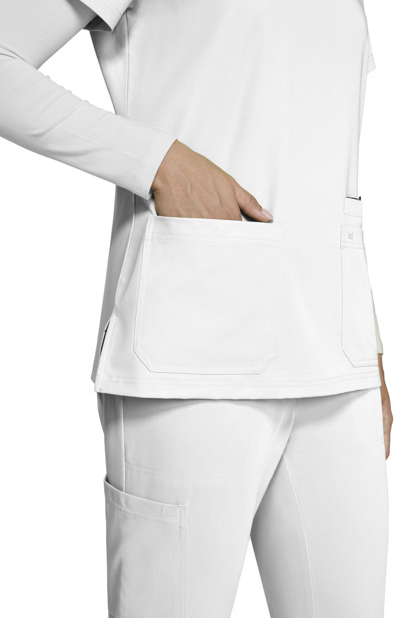 Next Gen 1019 Hustle and Heart Top White