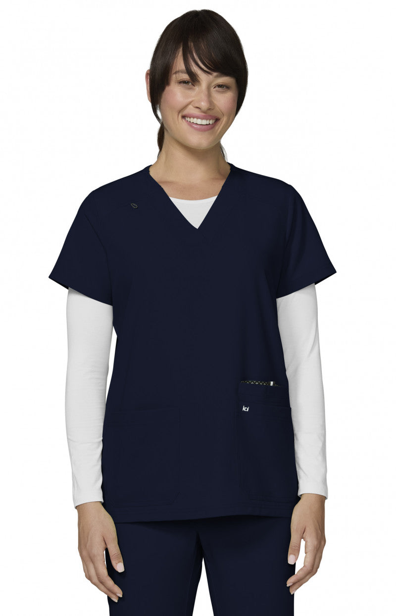 Next Gen 1019 Hustle and Heart Top Navy