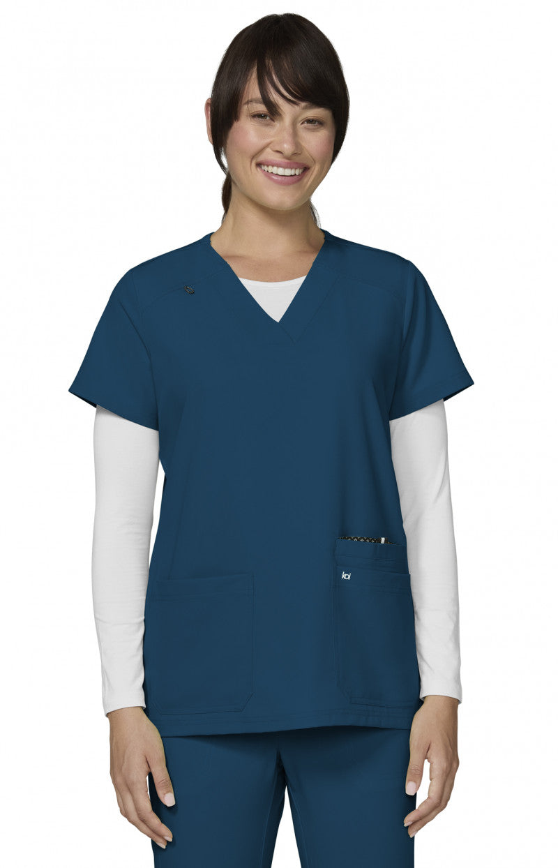 Next Gen 1019 Hustle and Heart Top Caribbean Blue