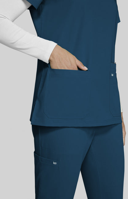 Next Gen 1019 Hustle and Heart Top Caribbean Blue