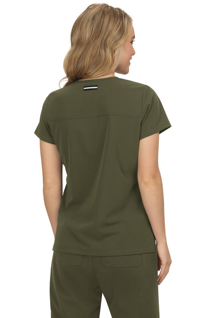 Next Gen 1019 Hustle and Heart Top Olive Green