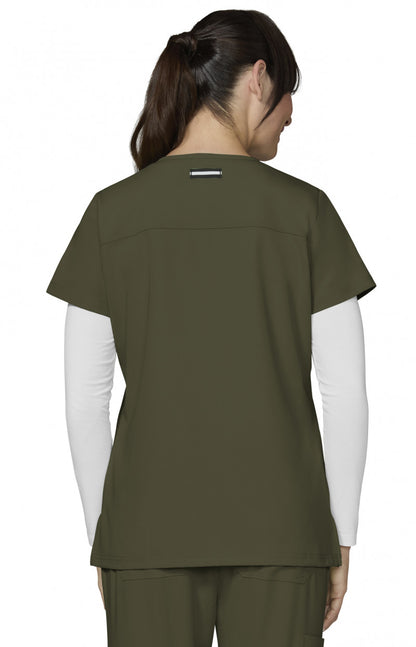 Next Gen 1019 Hustle and Heart Top Olive Green