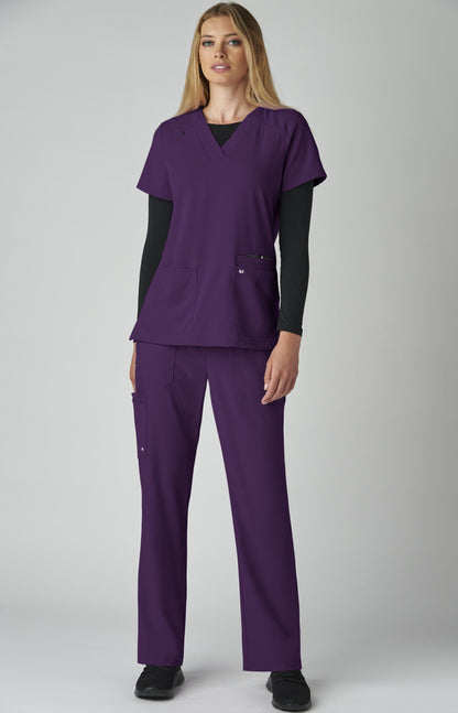 Next Gen 1019 Hustle and Heart Top Eggplant