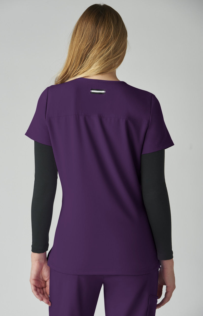 Next Gen 1019 Hustle and Heart Top Eggplant