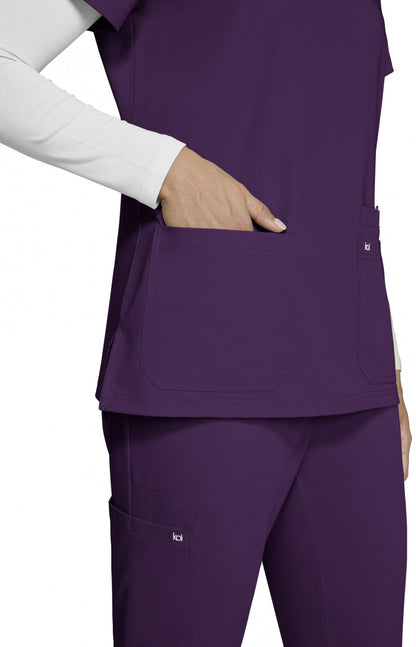 Next Gen 1019 Hustle and Heart Top Eggplant