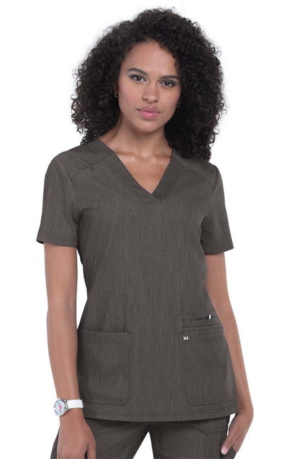 Next Gen 1019 Hustle and Heart Top Heather Grey