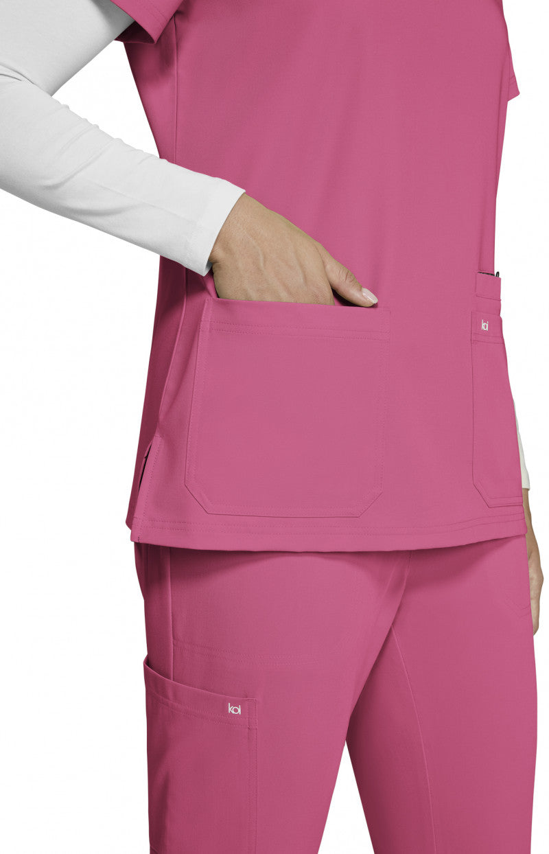 Next Gen 1019 Hustle and Heart Top Geranium