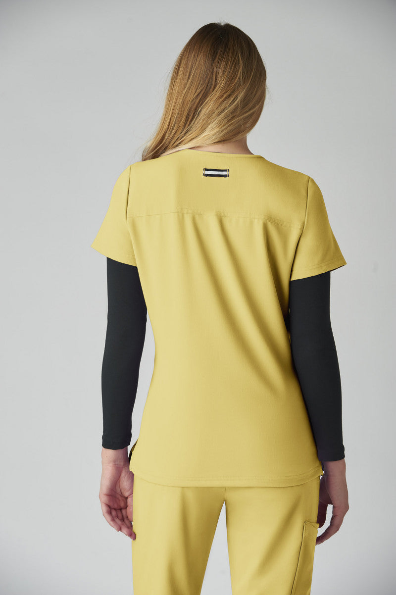 Next Gen 1019 Hustle and Heart Top Butter Yellow