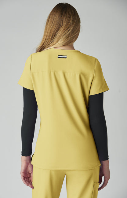 Next Gen 1019 Hustle and Heart Top Butter Yellow